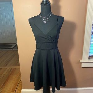 NWT Francesca Black dress